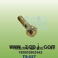 190003802442,￠8油底殼雙頭牙螺絲45長,晉江新興螺絲有限公司