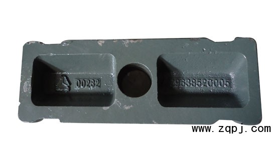 HOWO后鋼板蓋板AZ9638520005/AZ9638520005