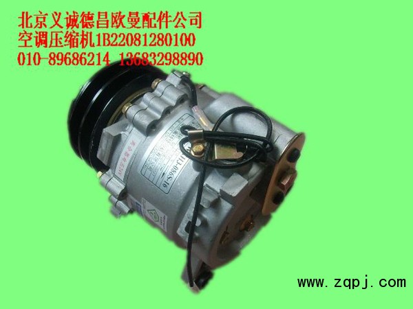 1B22081280100,空調(diào)壓縮機(jī),北京義誠德昌歐曼配件營銷公司