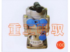 WG9619360003/1,制動(dòng)總閥(4孔),山東陸安明馭汽車零部件有限公司