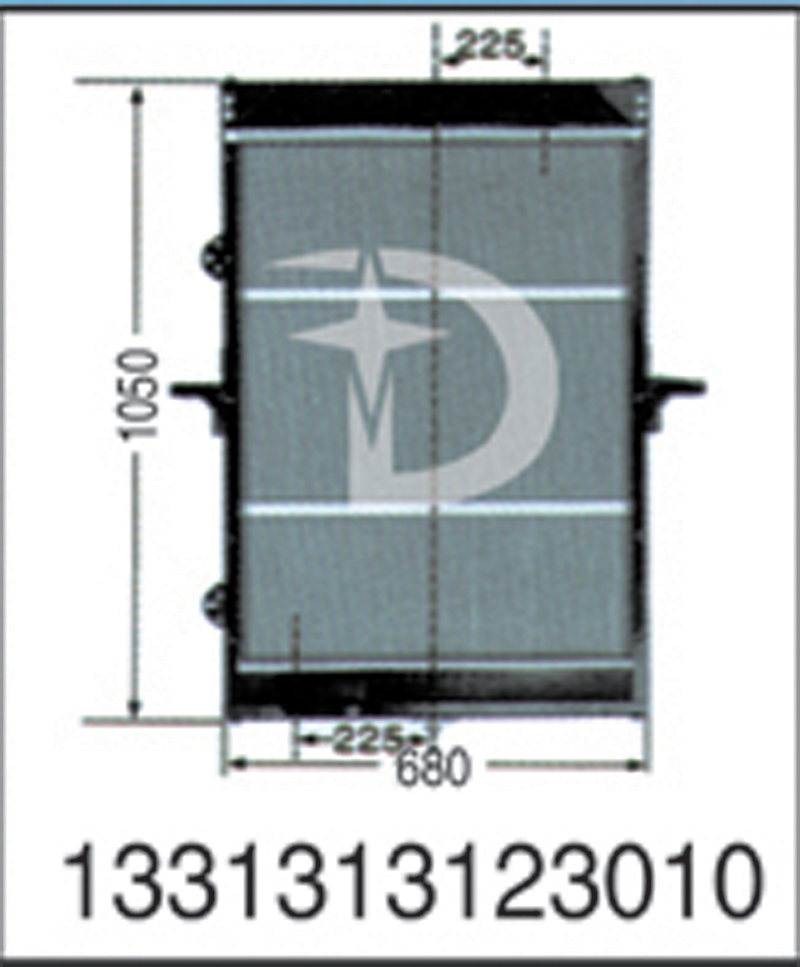 1331313123010,散熱器,濟(jì)南鼎鑫汽車散熱器有限公司