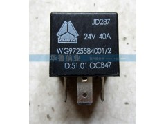 WG9725584001,繼電器,濟(jì)南約書(shū)亞汽車(chē)配件有限公司（原華魯信業(yè)）