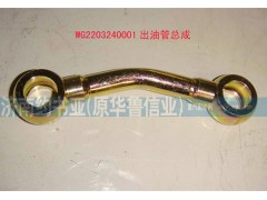 AZ2203240001,出油管總成,濟(jì)南約書亞汽車配件有限公司（原華魯信業(yè)）