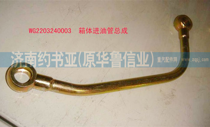 AZ2203240003,箱體進(jìn)油管總成,濟(jì)南約書亞汽車配件有限公司（原華魯信業(yè)）