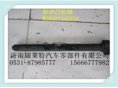 WG9981340226,制動凸輪軸(左),濟南瑞萊特汽車零部件有限公司