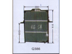,水箱  Q386,濟(jì)南銘洋汽車散熱器有限公司