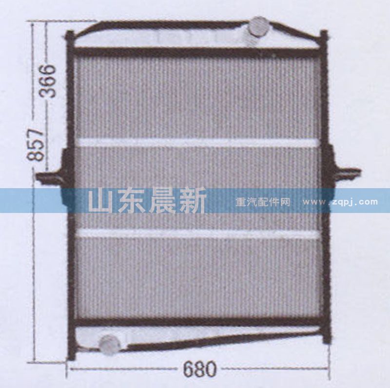 1301010-Q400,散熱器水箱,濟(jì)南科宇汽車(chē)配件有限公司