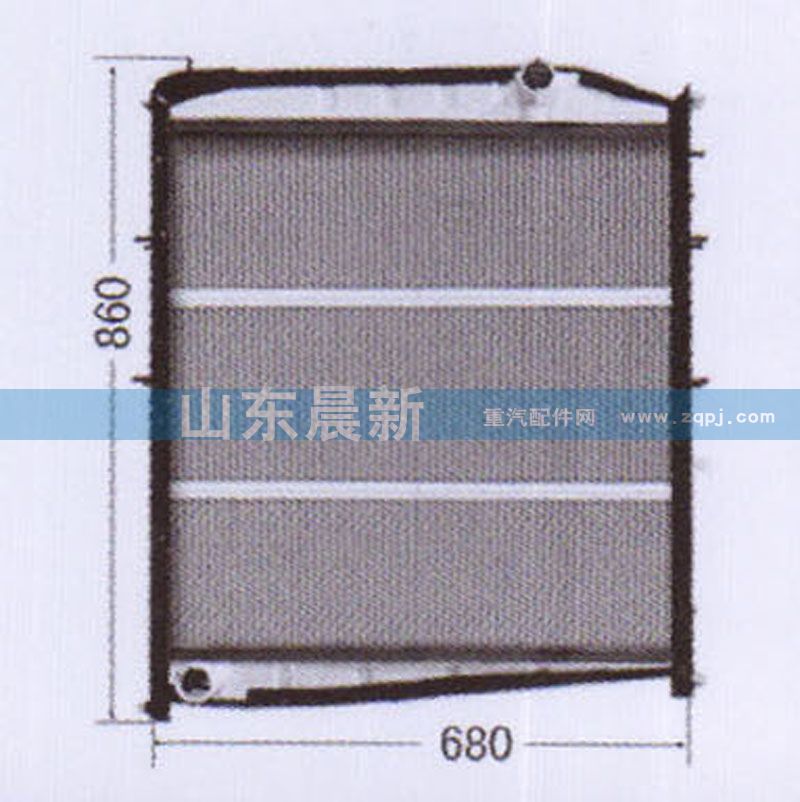 DZ9112532888,散熱器水箱,濟(jì)南科宇汽車(chē)配件有限公司