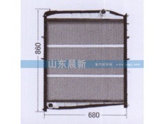 DZ9112532888,散熱器水箱,濟(jì)南科宇汽車(chē)配件有限公司