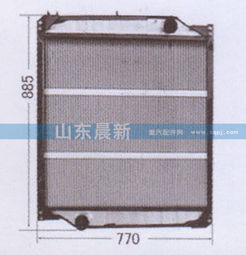 WG9725530011,散熱器水箱,濟南科宇汽車配件有限公司