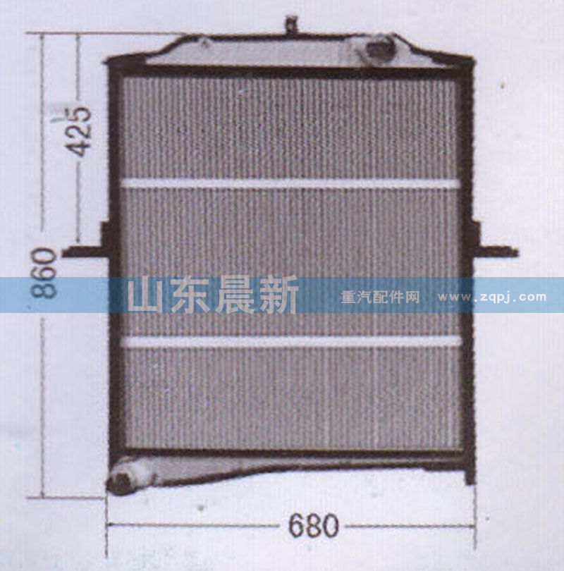 1325813186001,散熱器水箱,濟(jì)南科宇汽車配件有限公司