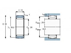 ,PNA-25/47調(diào)心滾針軸承,常州揚(yáng)帆軸承有限公司銷售部