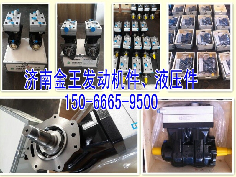 VG1099130010,重汽雙缸空壓機(jī)，重汽雙缸氣泵,濟(jì)南金王重汽配件經(jīng)營部