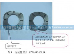 AZ9981340053,AC16輪邊行星輪墊片,濟南鐵鹿汽車零部件有限公司