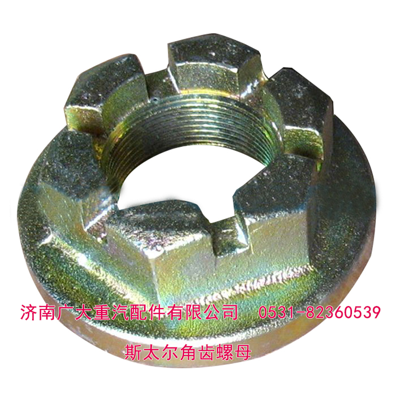 179000320013,斯太爾角齒螺母 貫通軸螺母,濟(jì)南鑫巨鼎汽車(chē)配件有限公司