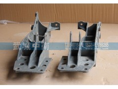 WG1642448081,液壓鎖下支架左 10款,濟南武城重型車外飾件廠