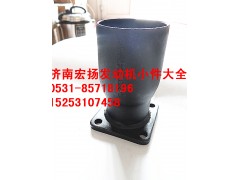 612600010478,加機油短管,濟南耀順汽車配件有限公司（重汽、濰柴發(fā)動機小件專賣）