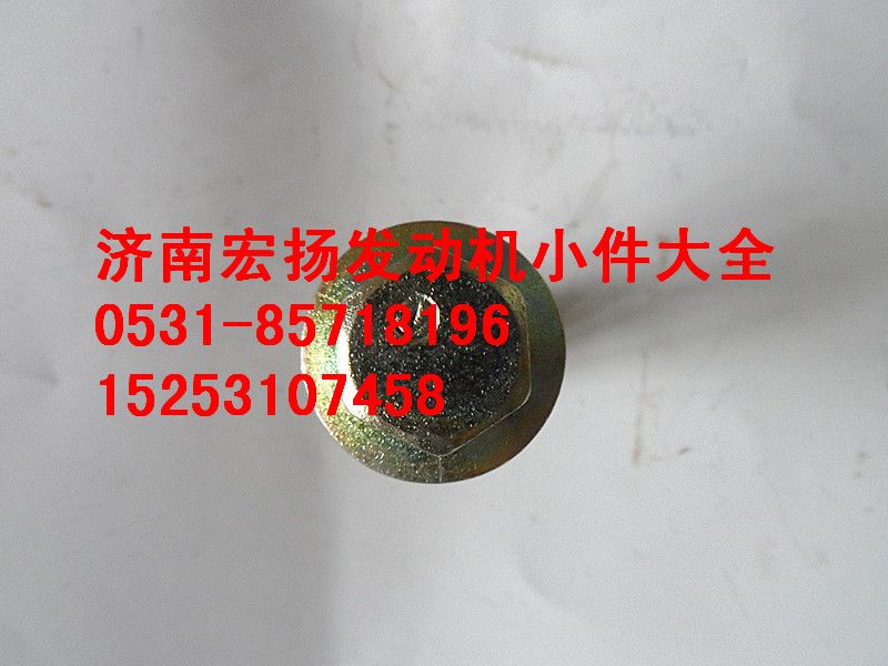 612600115145,12*25法蘭面隔熱罩螺栓,濟南耀順汽車配件有限公司（重汽、濰柴發(fā)動機小件專賣）