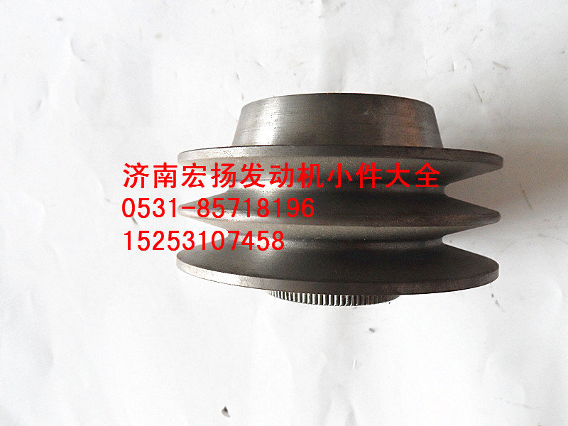61400060161,兩槽中心漲緊輪,濟(jì)南耀順汽車配件有限公司（重汽、濰柴發(fā)動機(jī)小件專賣）