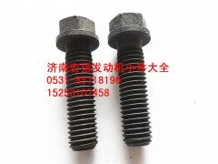 VG1099080100,噴油器壓緊塊螺栓10*35,濟南耀順汽車配件有限公司（重汽、濰柴發(fā)動機小件專賣）