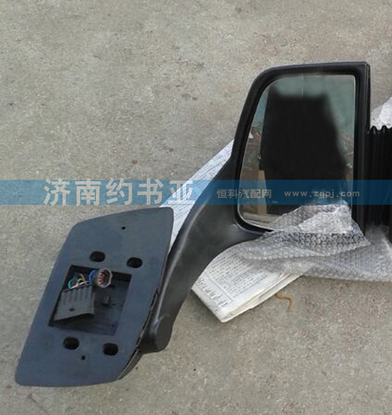 WG1664771010,左倒車鏡總成HOWOA7,濟(jì)南約書亞汽車配件有限公司（原華魯信業(yè)）