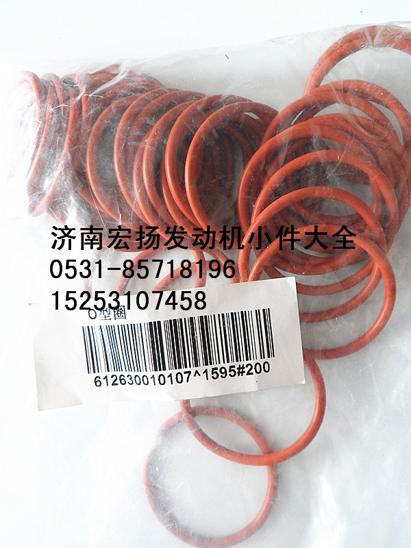 612630010107,WP12缸體密封圈,濟(jì)南耀順汽車配件有限公司（重汽、濰柴發(fā)動(dòng)機(jī)小件專賣）