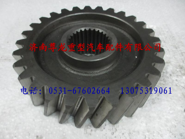 81.35610.0013,陜汽重卡德龍奧龍從動(dòng)圓柱齒輪,濟(jì)南尊龍(原天盛)陜汽配件銷售有限公司