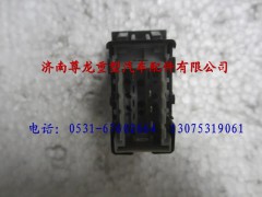 81.25503.6302,陜汽德龍F3000后霧燈翹班開關(guān),濟南尊龍(原天盛)陜汽配件銷售有限公司