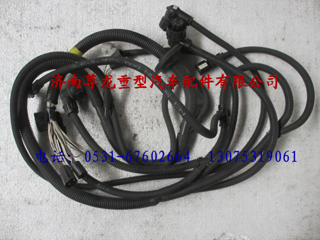 81.25426.6193,陜汽重卡德龍奧龍左前部分電線束,濟(jì)南尊龍(原天盛)陜汽配件銷(xiāo)售有限公司