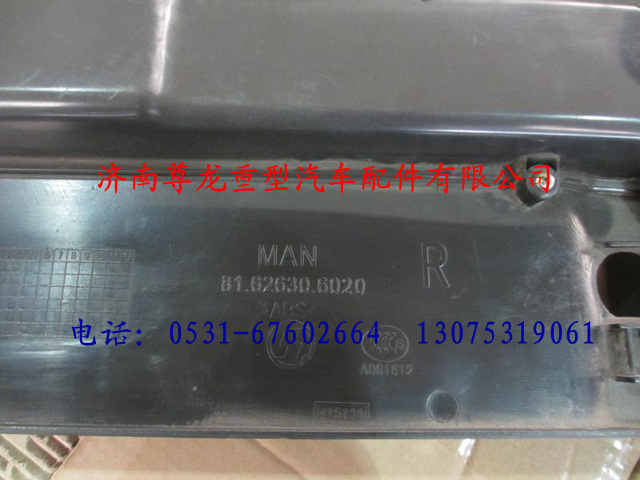 81.62630.6020,陜汽德龍F(tuán)2000右車(chē)門(mén)鑲板總成,濟(jì)南尊龍(原天盛)陜汽配件銷(xiāo)售有限公司