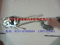PW10G/61-05009,陜汽德龍M3000左門鎖及操縱機構(gòu)總成,濟南尊龍(原天盛)陜汽配件銷售有限公司