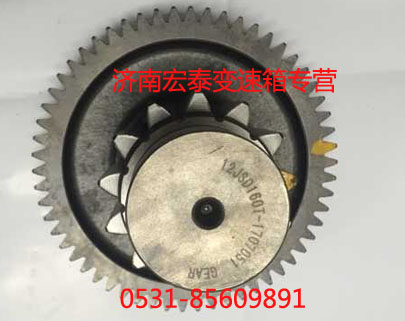 12JS160T-1707051,付箱中間軸焊接總成,濟(jì)南宏泰變速箱專營店