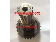 16JS200T-1707048,副箱加長中間軸焊接總成,濟南宏泰變速箱專營店