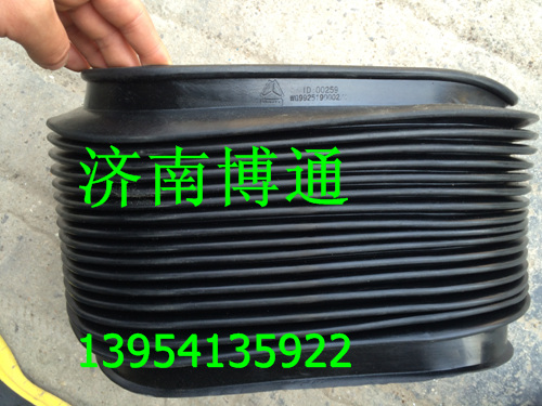 WG9925190004,重汽豪沃A7進(jìn)氣膠管波紋管,濟(jì)南博通重汽備件庫