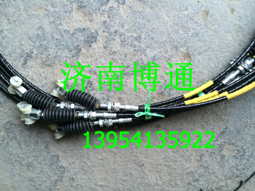 DZ9100575005,供應(yīng)配套陜汽德龍油門拉線(新式),濟(jì)南博通重汽備件庫