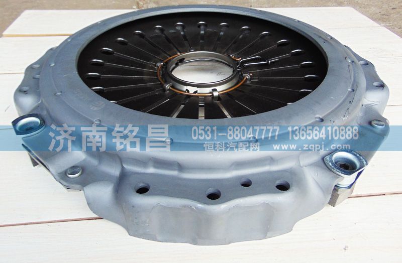 DZ9114160034,離合器壓盤(pán)總成430拉式大口,濟(jì)南銘昌汽車(chē)配件有限公司