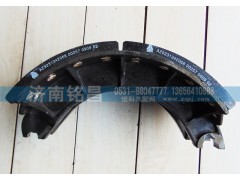 WG9231342070,豪沃09款11款后制動(dòng)蹄總成（14孔）,濟(jì)南銘昌汽車配件有限公司