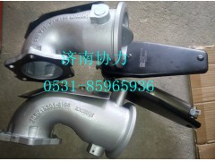 202V15201-6188,排氣彎管-帶制動蝶閥,濟(jì)南明鉅汽車配件有限公司（原濟(jì)南協(xié)力）