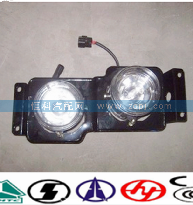 WG9719720016,前霧燈總成  右,濟南嘉磊汽車配件有限公司(原濟南瑞翔)