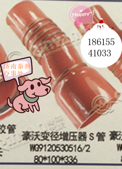 WG9120530516,變徑增壓器S管,濟(jì)南凱爾特商貿(mào)有限公司