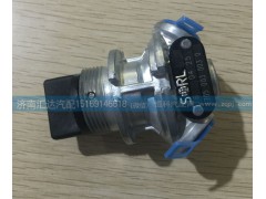 ,北奔重卡取力器開關北方奔馳PTO差速鎖開關二位三通閥,濟南匯達汽配銷售中心