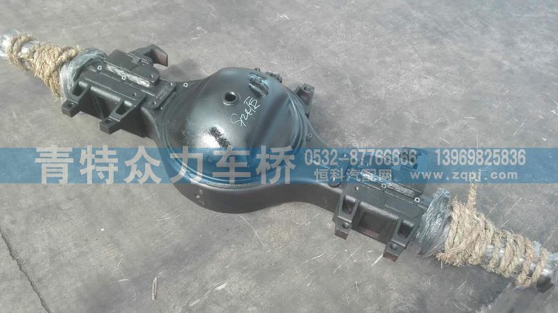 歐曼輕量化自卸車QT457S124,457車橋后橋橋殼,青島青特眾力車橋有限公司