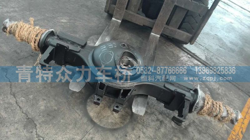 歐曼輕量化自卸車QT457S124,457車橋中橋殼,青島青特眾力車橋有限公司