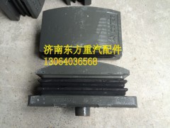 WG9925525286,后鋼板膠塊,濟南東方重汽配件銷售中心
