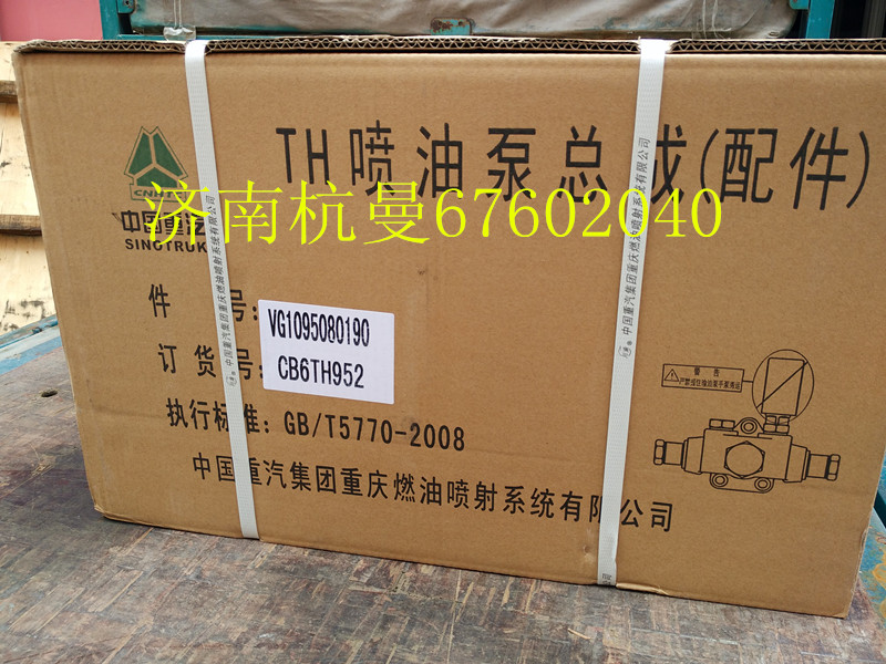 VG1095080190,高壓油泵,濟(jì)南杭曼汽車配件有限公司