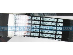 612600090600,皮帶8PK795,濟(jì)南國盛汽車配件有限公司(原奧誠)