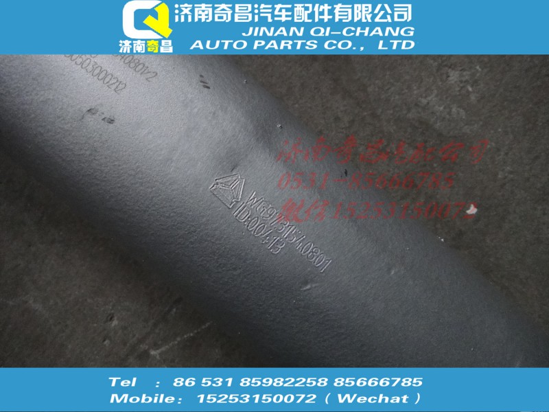 WG9731540801,金屬軟管_帶尿素噴嘴座,濟南奇昌汽車配件有限公司