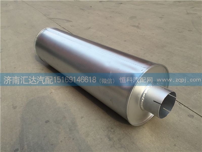1419312080016,陜汽奧龍后排消聲器 消音器總成  歐曼后排一米長消聲器,濟南匯達汽配銷售中心