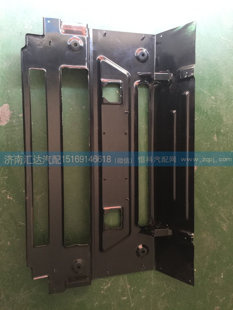 ,上汽紅巖杰獅自卸車三節(jié)式鐵保險杠 保險杠中段,濟南匯達汽配銷售中心