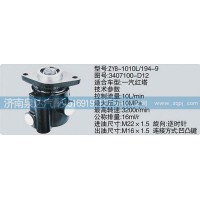轉(zhuǎn)向泵3407100-D12濟(jì)南泉達(dá)汽配